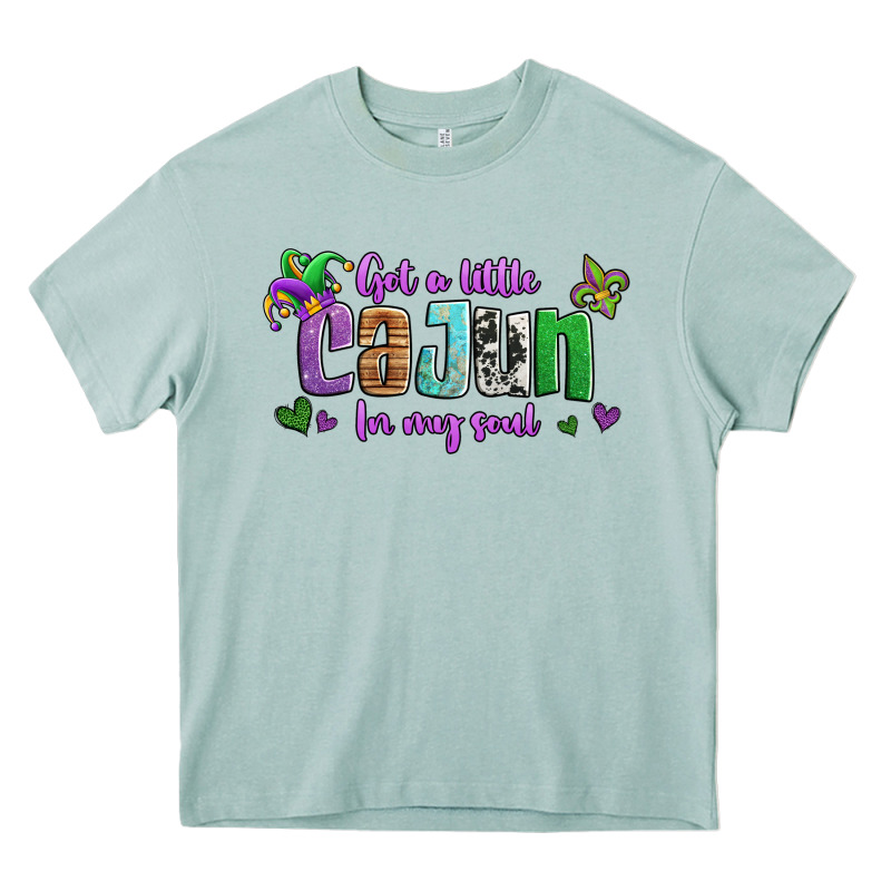 Got A Little Cajun In My Soul Heavy Core Tee by Jasminsmagicworld | Teevron
