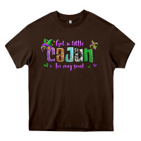 Chocolate Brown got a little cajun in my soul Heavy Core Tee - Jasminsmagicworld