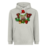 Moon Dust christmas joy cow Heavyweight Hoodie - BarkalooDesign