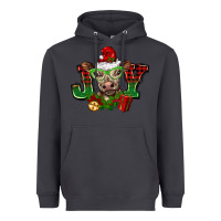 Smoke christmas joy cow Heavyweight Hoodie - BarkalooDesign