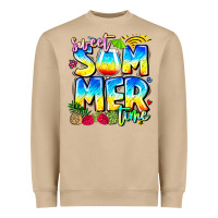 Mushroom summer time Heavyweight Sweatshirt - CowhideDigitalArt