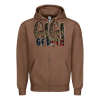 Chestnut gigi of both Zipper Hoodie - RacoonDesign