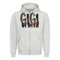 Dove Grey gigi of both Zipper Hoodie - RacoonDesign