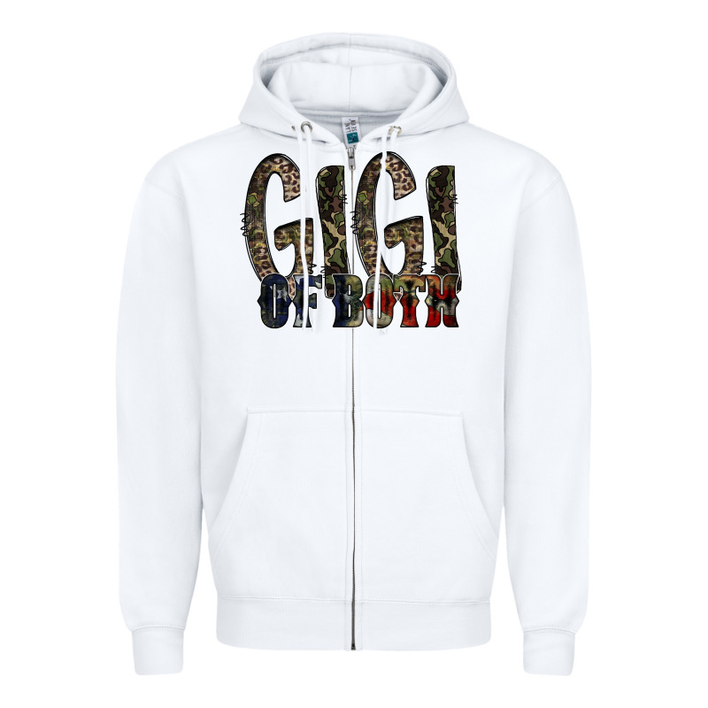 Gigi Of Both Zipper Hoodie by RacoonDesign | Teevron