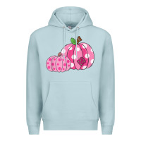 Blue Mist halloween fall pink pumpkin Premium Hoodie - trangStudio