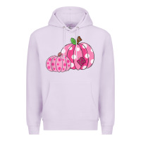 Lilac halloween fall pink pumpkin Premium Hoodie - trangStudio