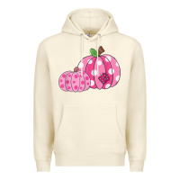 Sandshell halloween fall pink pumpkin Premium Hoodie - trangStudio