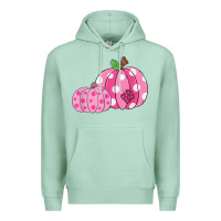 Seafoam halloween fall pink pumpkin Premium Hoodie - trangStudio