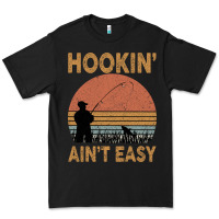 Black Hookin Ain t Easy Fishing Premium Tee - Bettercallsaul