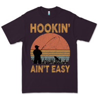 Plum Hookin Ain t Easy Fishing Premium Tee - Bettercallsaul