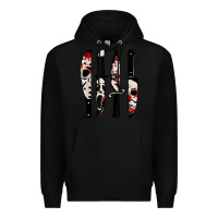 Black knives horror movie friday halloween horror ghost Premium Hoodie - trangStudio