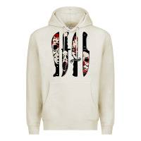 Oatmeal Heather knives horror movie friday halloween horror ghost Premium Hoodie - trangStudio