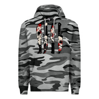 Slate Camo knives horror movie friday halloween horror ghost Premium Hoodie - trangStudio