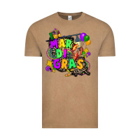 Vintage Coffee louisiana map mardi gras Vintage Tee - CowGirlArtShop