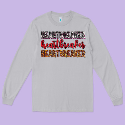 Heartbreaker Olivia Long Sleeve Tee Designed By Oliviacreatesart