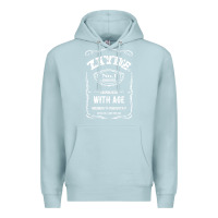 Blue Mist Mens Vintage Zayde Hebrew Yiddish Grandfather Premium Hoodie - trangStudio