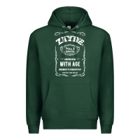 Sports Green Mens Vintage Zayde Hebrew Yiddish Grandfather Premium Hoodie - trangStudio