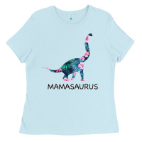 Baby Blue Mamasaurus Dinosaur Ladies Tee - Bettercallsaul