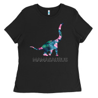 Black Mamasaurus Dinosaur Ladies Tee - Bettercallsaul