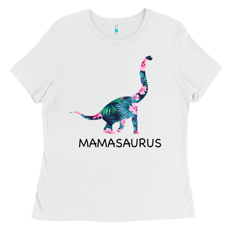 Mamasaurus Dinosaur Ladies Tee by Bettercallsaul | Teevron