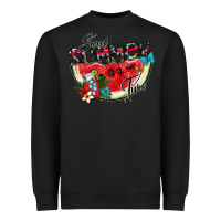 Black sweet summer time Heavyweight Sweatshirt - CowhideDigitalArt