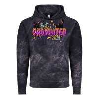 Cloud Black just graduated 2024 Vintage Hoodie - CowGirlArtShop