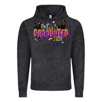 Vintage Black just graduated 2024 Vintage Hoodie - CowGirlArtShop