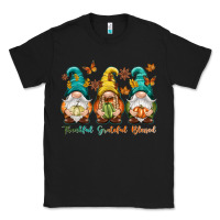 Black Thankful grateful blessed Classic Tee - NancyCooperArtShop