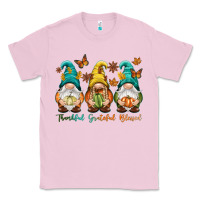 Bubblegum Pink Thankful grateful blessed Classic Tee - NancyCooperArtShop