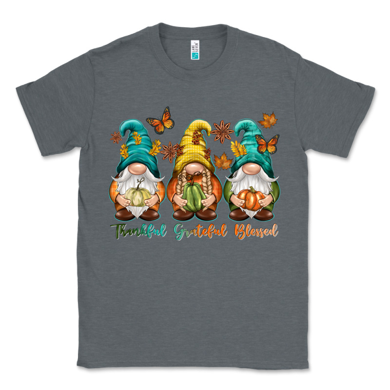 Thankful Grateful Blessed Classic Tee by NancyCooperArtShop | Teevron