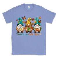 Colony Blue Thankful grateful blessed Classic Tee - NancyCooperArtShop