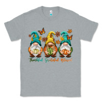 Heather Grey Thankful grateful blessed Classic Tee - NancyCooperArtShop