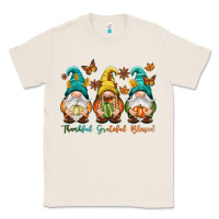 Natural Thankful grateful blessed Classic Tee - NancyCooperArtShop