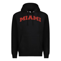Black Miami Ohio Classic Athletic Sports Distressed Premium Hoodie - trangStudio