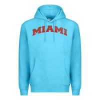Ocean Blue Miami Ohio Classic Athletic Sports Distressed Premium Hoodie - trangStudio