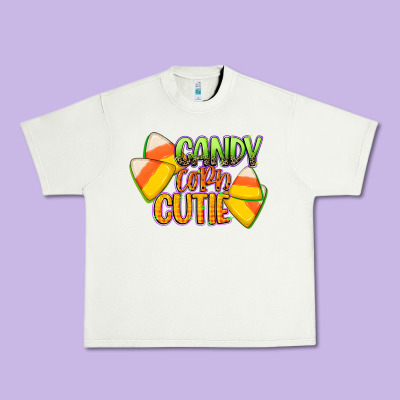 Candy Corn Cutie Urban Heavy Tee Designed By Cowgirlartshop