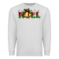 Dove Grey noel Christmas bells Premium Sweatshirt - BarkalooDesign