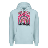 Blue Mist heal cancer rainbow Premium Hoodie - LillyAllenDesigns