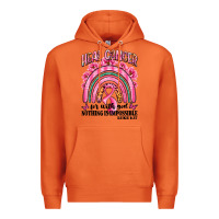 Carrot heal cancer rainbow Premium Hoodie - LillyAllenDesigns