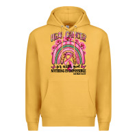 Mustard heal cancer rainbow Premium Hoodie - LillyAllenDesigns
