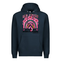 Navy heal cancer rainbow Premium Hoodie - LillyAllenDesigns