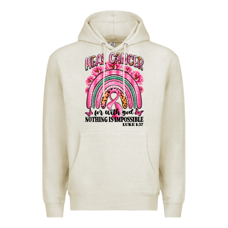 Heal Cancer Rainbow Premium Hoodie by LillyAllenDesigns | Teevron