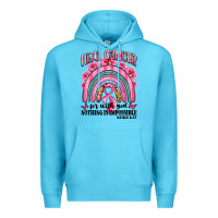 Ocean Blue heal cancer rainbow Premium Hoodie - LillyAllenDesigns