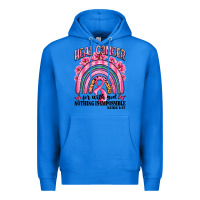 True Royal heal cancer rainbow Premium Hoodie - LillyAllenDesigns