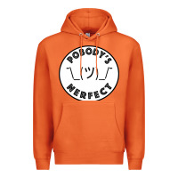Carrot Pobody's Nerfect Retro Classic Funny Nobody's Perfect Premium Hoodie - trangStudio