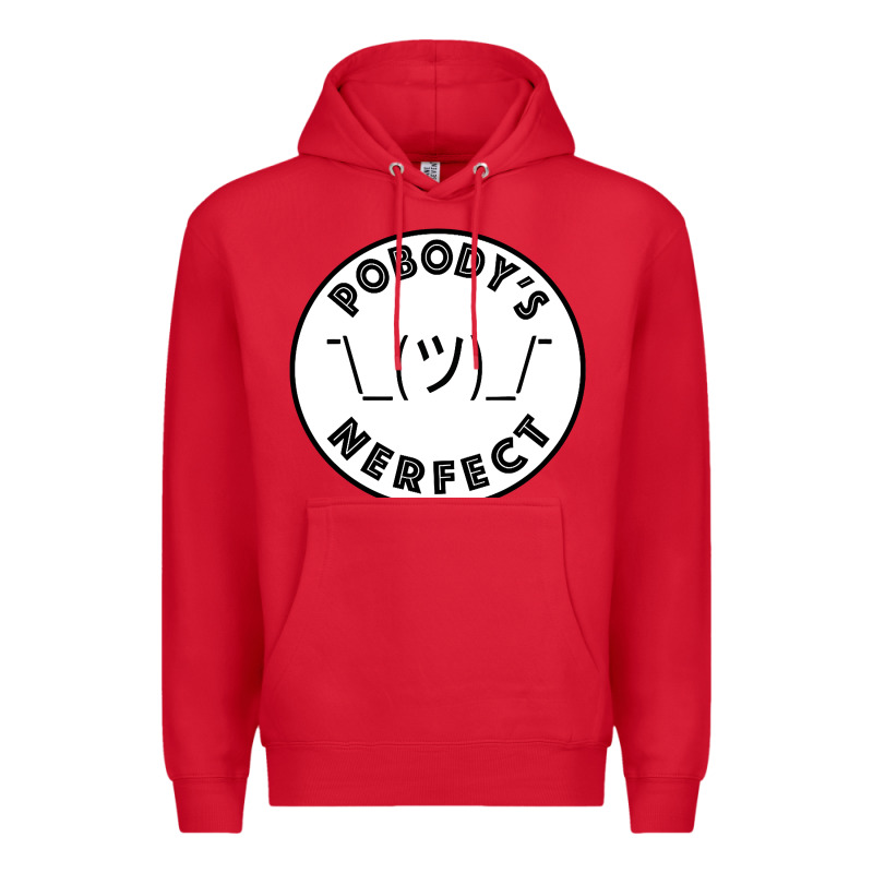 Pobody's Nerfect Retro Classic Funny Nobody's Perfect Premium Hoodie by trangStudio | Teevron