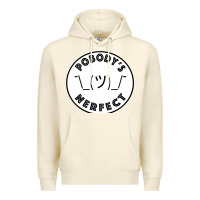 Sandshell Pobody's Nerfect Retro Classic Funny Nobody's Perfect Premium Hoodie - trangStudio