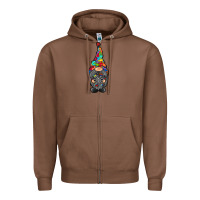 Chestnut gnome autism Zipper Hoodie - RacoonDesign