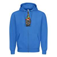 True Royal gnome autism Zipper Hoodie - RacoonDesign