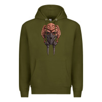 Army Green Plo Koon Premium Hoodie - trangStudio